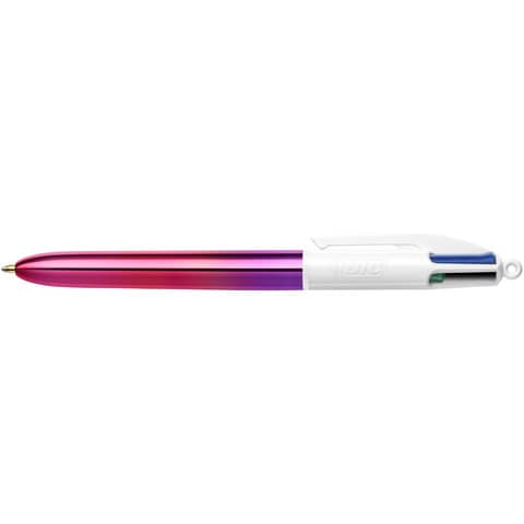 Penna a sfera a scatto BIC 4 Colours 1 mm - gradient conf. 12 pz - 511034